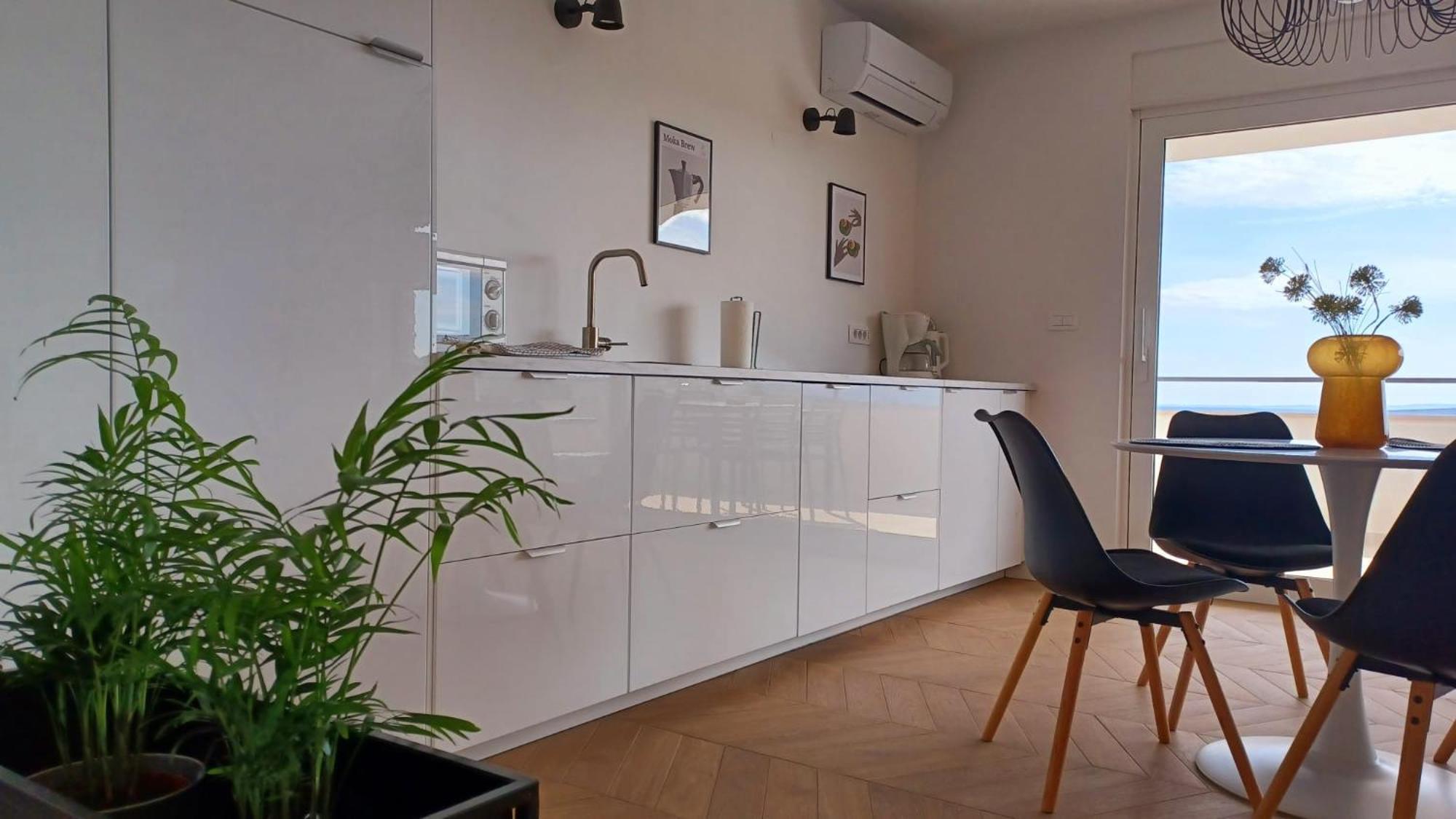 Sea View Apartments Ivana Krk Town Kültér fotó