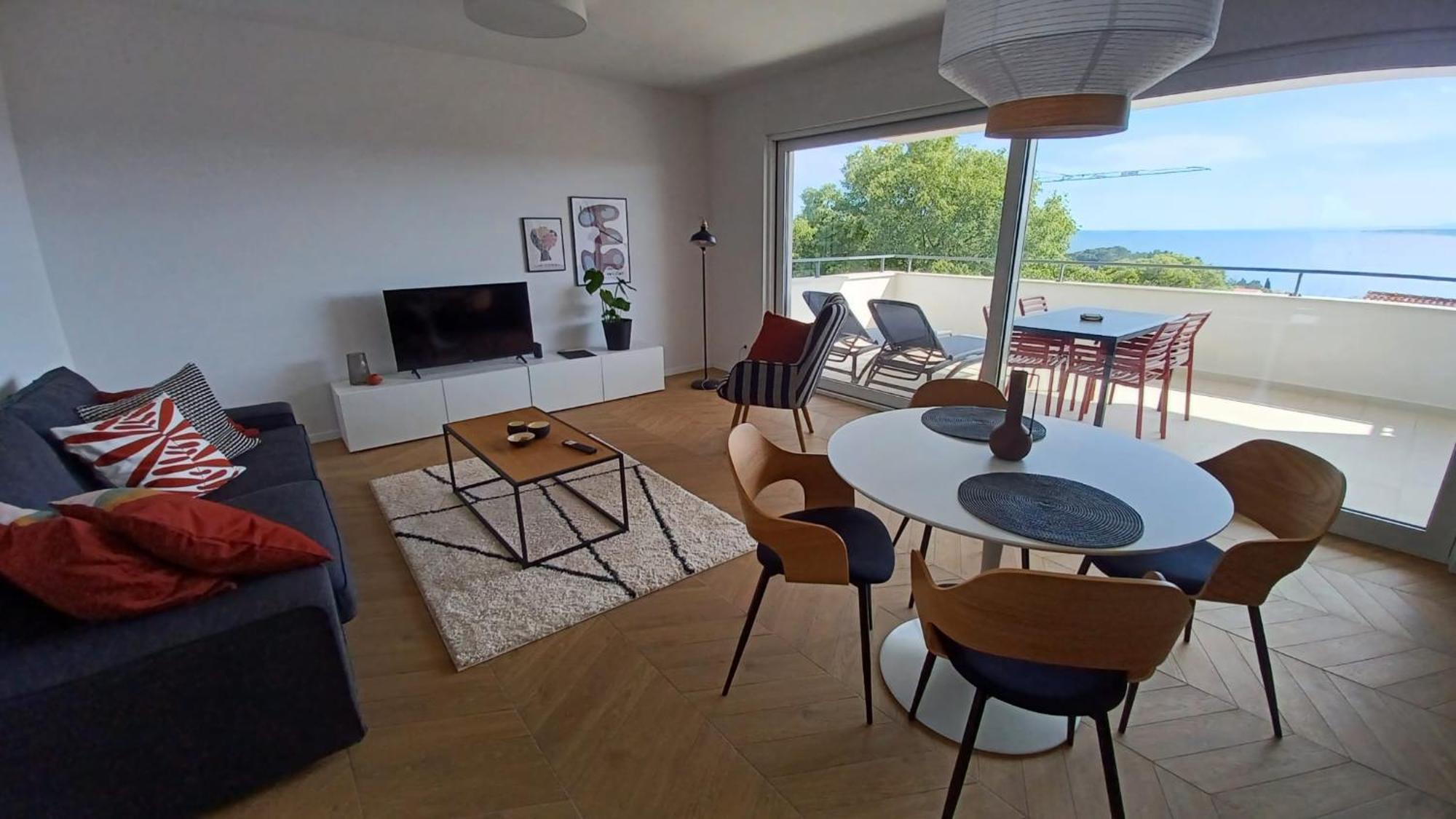 Sea View Apartments Ivana Krk Town Kültér fotó