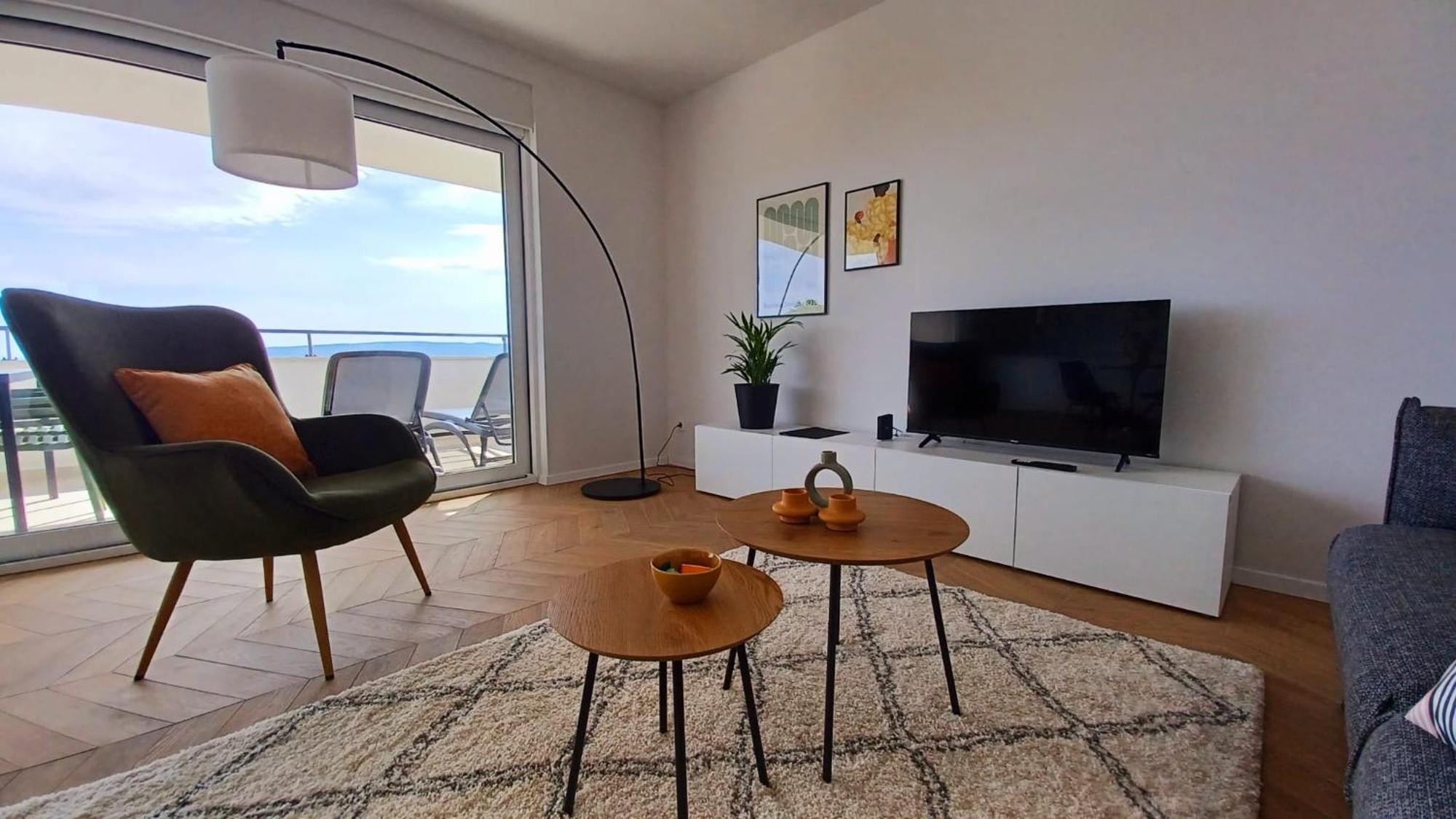 Sea View Apartments Ivana Krk Town Kültér fotó