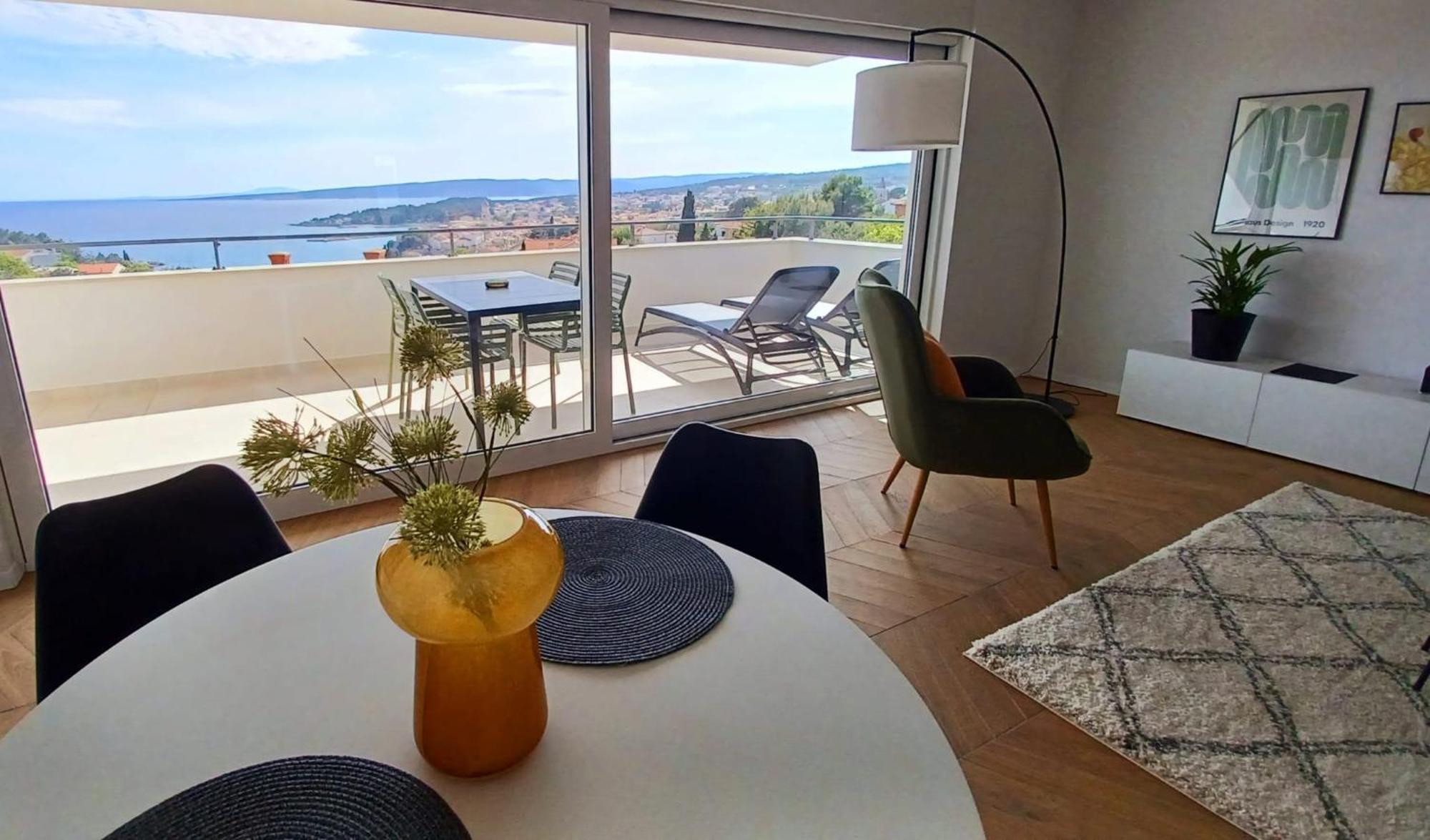 Sea View Apartments Ivana Krk Town Kültér fotó